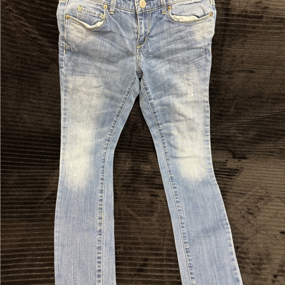 Ashley By Aeropostale Denim Blue Skinny Jeans